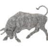 Stainless steel Bull Scuplture - Image 2
